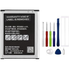New EB-BG160ABC Rechargeable Battery Compatible with Galaxy Folder 2 SM-G1650W, SM-G160N with Tools