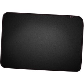 Angoily 21 Inch Computer Display Cover Black Polyester Washable Monitor Cover for Desktop with Inner Lining
