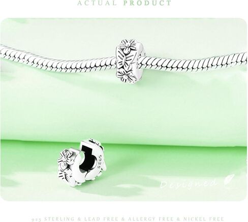 925 Sterling Silver Beads for Bracelets & Necklaces, Green Dragonfly Charms, Circle Shaped Birthday Graduation Jewelry Gifts for Women Men Teens Lover in Kuwait