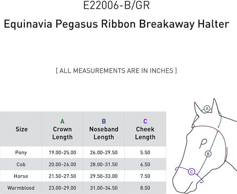 Equinavia Pegasus Adustable Breakaway Horse Halter in Saudi Arabia