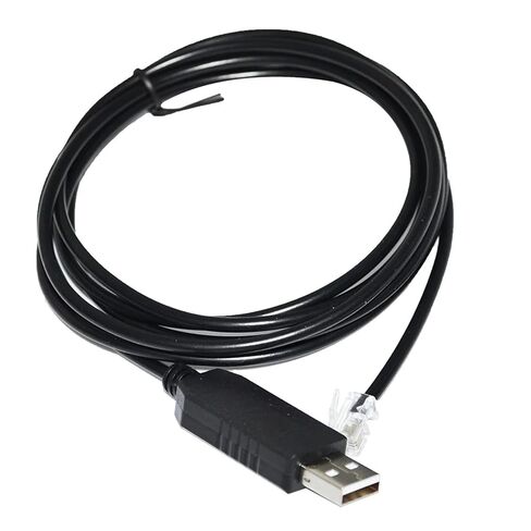 FT232RL USB إلى RJ9 RJ11 4P4C ADAPTER RS232 كابل التسلسلي للمعالج الصوتي والفيديو لتواصل الكمبيوتر (3METRES) in Kuwait