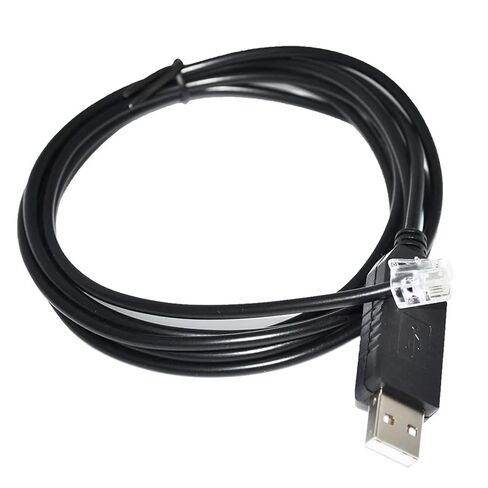 FT232RL USB إلى RJ9 RJ11 4P4C ADAPTER RS232 كابل التسلسلي للمعالج الصوتي والفيديو لتواصل الكمبيوتر (3METRES) in Kuwait