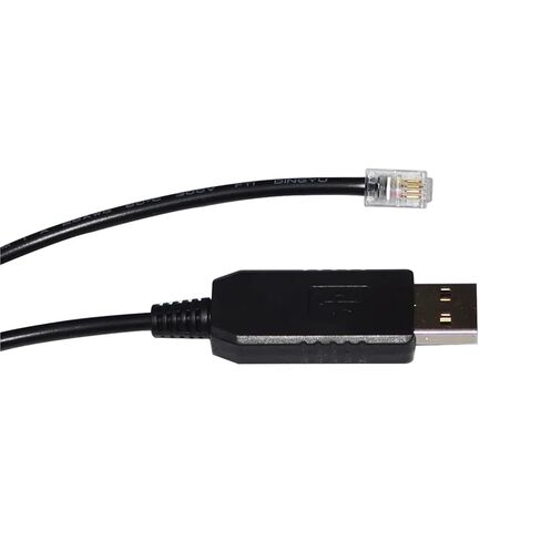 FT232RL USB إلى RJ9 RJ11 4P4C ADAPTER RS232 كابل التسلسلي للمعالج الصوتي والفيديو لتواصل الكمبيوتر (3METRES) in Kuwait