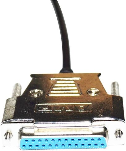 D-SUB 25 PIN DB25 Female to MINI DIN 8PIN Male Adapter PLC Programming FX-20P-CADP Cable for FX0/FX2N/FX1N Series PLC(3metres) in Kuwait