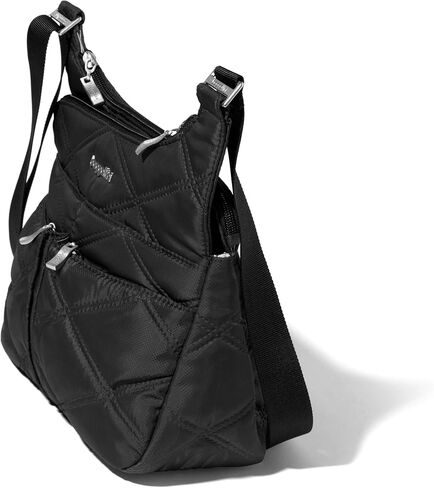 Baggallini Cross Over Crossbody Bag for Women - Lightweight Water-Resistant Travel Bag - Adjustable Strap Extar Pockets in Saudi Arabia