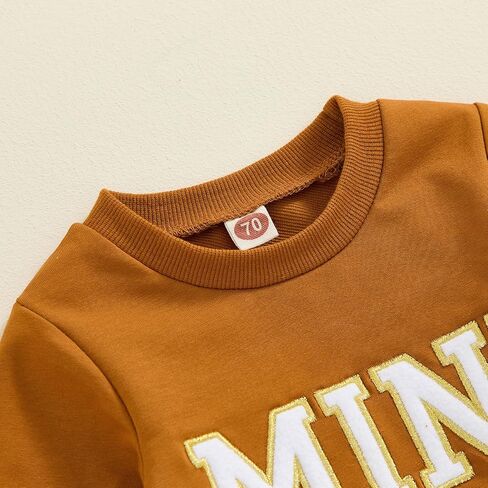 Covvoliy Mommy and Me Letter Print Matching Family Outfits Long Sleeve Crewneck Casual Sweatshirt T-Shirt (Women, Pink, M) in Kuwait