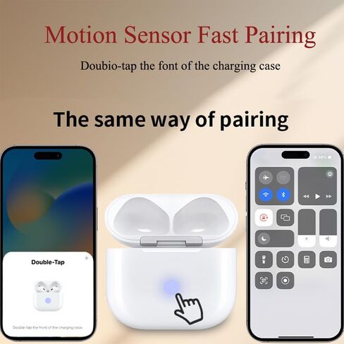 استبدال حالة الشحن اللاسلكي متوافق مع الجيل الرابع من AirPods ، لاستبدال علبة الشاحن الرابع من PODS in Kuwait