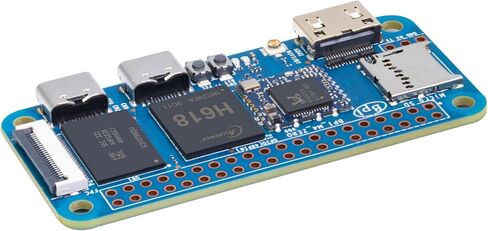 WayPonDEV Banana Pi BPI M4 Zero Allwinner H618 Linux Single Board Computer, Wireless Dual-Band Development Board, LPDDR4 4GB RAM, 32GB eMMC, ARM Mali G31 GPU for IoT Programming, Support Debian Ubuntu in Saudi Arabia