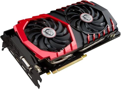 MSI Gaming GeForce GTX 1070 8GB GDDR5 SLI DirectX 12 VR Ready Graphics Card (GTX 1070 GAMING X 8G) in Saudi Arabia