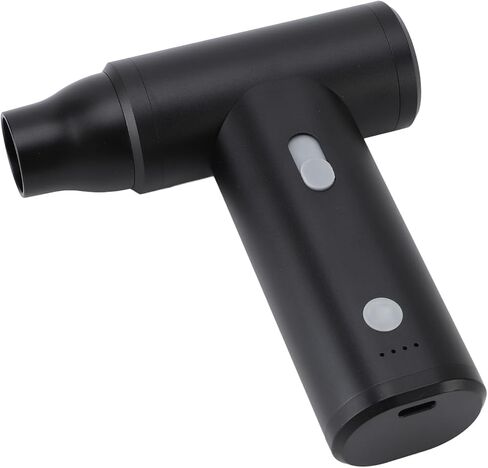 Compressed Airflow Tool 110000 RPM | Stepless Speed Regulation & 5 Nozzles | Electric Blower for Cars/Keyboards/Electronics | 4000mAh Quick Recharge in Saudi Arabia