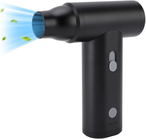 Compressed Airflow Tool 110000 RPM | Stepless Speed Regulation & 5 Nozzles | Electric Blower for Cars/Keyboards/Electronics | 4000mAh Quick Recharge in Saudi Arabia
