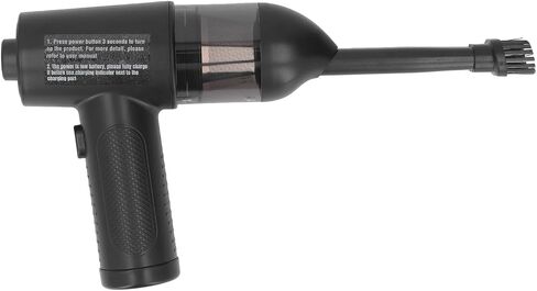 Cordless Air Duster Wireless Air Duster مضغوط 68W 43000-51000 دورة في الدقيقة مع بطارية 3pcs 2000mAh لتنظيف المكتب للسيارات المنزلية in Saudi Arabia