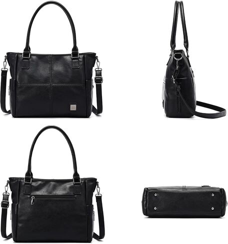 Pursess for Women，Soft PU Leather Handbags ，Large Capacity Purse， Fashion Crossbody Bags, Top Handle Satchel in Kuwait