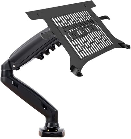 F80 + FP-2 Full Motion 360 Rotate Pivot 2-9kg Gas Spring Arm 10 "-17" محمول TRAWATION STARAY CLAMP 10-90MM (الإصدار 1) in Saudi Arabia