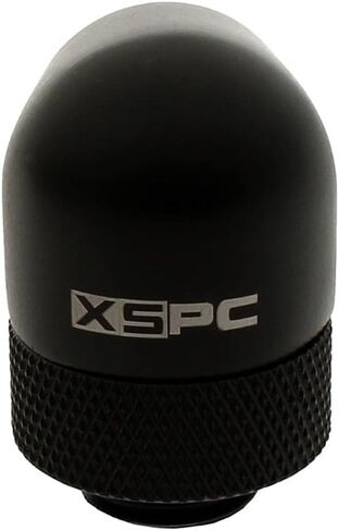 XSPC G1/4" 90 Degree Rotary Fitting V2, Matte Black, 2-Pack in Saudi Arabia