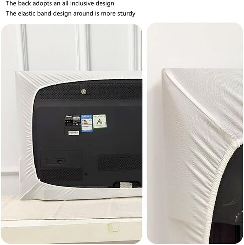 غطاء غلاف التلفزيون الداخلي لغطاء LED LCD TV Dust Cover مرن كل غطاء شامل للتصميم الغطاء لغرفة المؤتمرات المنزلية للسيارات (الحجم: 75 بوصة ، اللون: C) in Kuwait