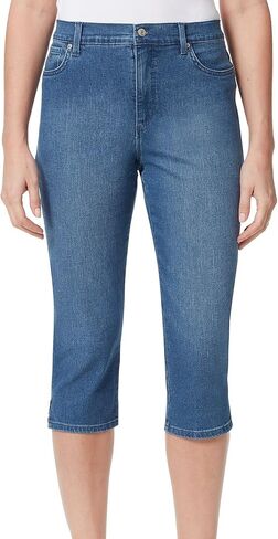 Gloria Vanderbilt Women's Amanda Capri Jean, STONEWOOD, 12 Petite in Saudi Arabia