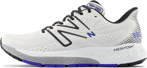 New Balance Men's Fresh Foam X 880v13 Running Shoe White/Black/Yes 13 Wide in Saudi Arabia