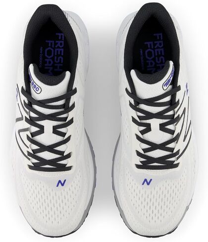 New Balance Men's Fresh Foam X 880v13 Running Shoe White/Black/Yes 13 Wide in Saudi Arabia