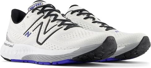 New Balance Men's Fresh Foam X 880v13 Running Shoe White/Black/Yes 13 Wide in Saudi Arabia