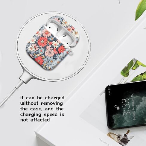 متوافق مع AirPods 2nd 1st الجيل الأول ، حالة صلبة لطيفة مع سلسلة المفاتيح الذهبية ، حالة صدمة الحماية الناعمة TPU للنساء الفتيات (أقواس وردية مع Polkadot) in Kuwait