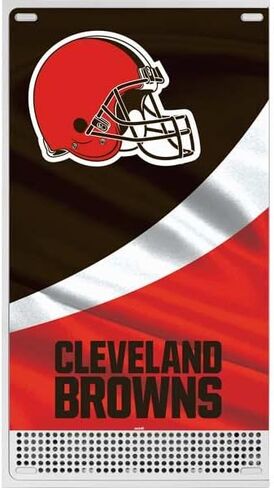 Skinit Decal Gaming Skin Compatible with Xbox Series S Console - Officially Licensed NFL Cleveland Browns Brown Performance Series Design in Saudi Arabia