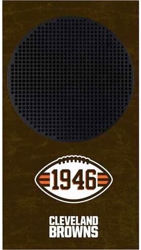 Skinit Decal Gaming Skin Compatible with Xbox Series S Console - Officially Licensed NFL Cleveland Browns Brown Performance Series Design in Saudi Arabia