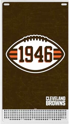Skinit Decal Gaming Skin Compatible with Xbox Series S Console - Officially Licensed NFL Cleveland Browns Brown Performance Series Design in Saudi Arabia