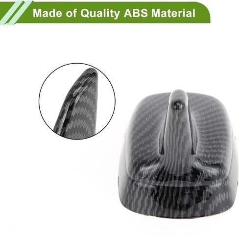 Universal Shark Fin Dummy Houdenna Mount Aerial للديكور فقط نمط ألياف الكربون أسود 1 PC in Kuwait