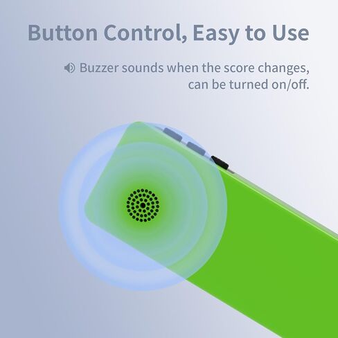 لوحة النتائج GAN XIN Cornhole، حارس نقاط Ping Pong يعمل بالبطارية مع زر شاشة اللمس والزر العلوي، لوحة النتائج الإلكترونية الرقمية LED مع الجرس، لعبة الشفلبورد/الألعاب الداخلية والرياضة (أخضر) in Kuwait