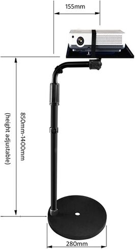 PMA-T6-85160II-P 5KG 850-1400MM Monopod Monopod Stand Leight Leaftable مع صينية 39x28.5 سم (اللون: PMA-T6-85160-P) (PMA T6) in Kuwait