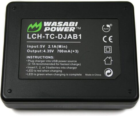 Wasabi Power Triple USB Charger for DJI AB1 و DJI Osmo Action Camera in Saudi Arabia