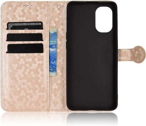 Asuwish Phone Case for OnePlus Nord N20 5G Wallet Cell Cover with Tempered Glass Screen Protector Lanyard Flip Credit Card Holder One Plus N 20 G5 1 Plus 20N 1plus One+ 1+ N205G Women Men Rose Gold in Saudi Arabia