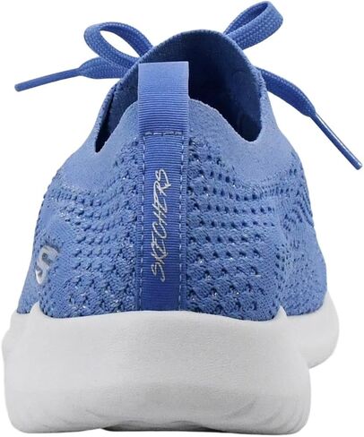 Skechers Womens Ultra Flex Salutations White/Silver Sneaker 6.5 W US in Saudi Arabia