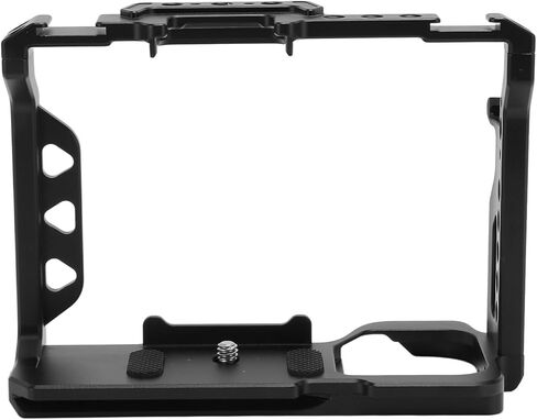 Full Cage for A7M4 A7R3 Camera, Aluminum Cage Rig Stabilizer, with 1/4 3/8 Thread, Cold Shoe Mounts, 1/4 for Arri Positioning, for Sports Videography, Film Movie Making in Saudi Arabia