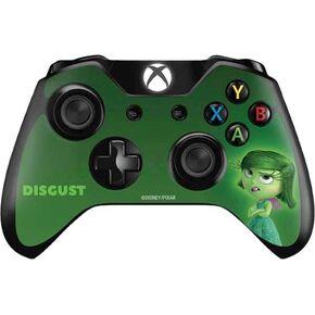 Skinit Decal Gaming Skin Compatible with Xbox One Controller - Officially Licensed Disney Inside Out Disgust Portrait Design