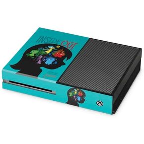 Skinit Skinit Gaming Gaming Skiner مع وحدة التحكم Xbox One - ديزني المرخص رسميًا داخل تصميم العواطف Riley حسنًا