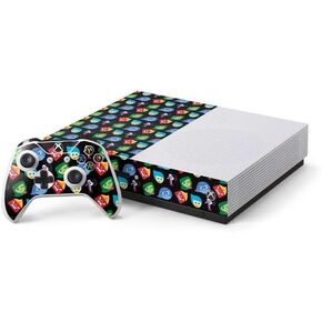 Skinit Decal Gaming Skin Compatible with Xbox One S Console and Controller Bundle - Officially Licensed Disney Inside Out Character Pattern Design