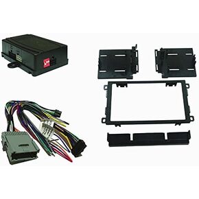 Crux DKGM-48D CRUX DKGM-48D Radio Replacement with SWC Retention & DDin Dash Kit for GM Class II Vehicles