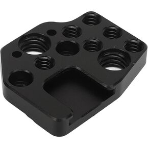 Quick Release Plate, with 1/4 Inch Hole 3/8 Inch Hole Cold Shoe Aluminum Alloy Portable Quick Release Plate for DJI Ronin S SC RS2 RS3 RSC2 Stabilizer in Saudi Arabia