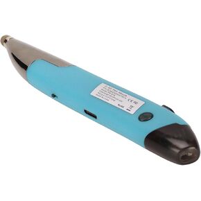aqxreight Pen Mouse Rechargeable Luminous Silent Computers Small Portable 2.4g Mode Pen Mouse for PC Laptop Blue (#5)