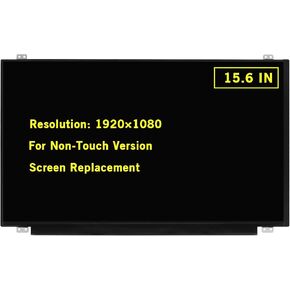15.6 "استبدال الشاشة الجديد لـ NV156FHM-N46 ، NV156FHM-N41 ، NV156FHM-N42 V5.0 ، NV156FHM-N43 أيضًا LM156LF1L02 ، BH156E2S FHD 1920x1080 IPS 30PIN LED