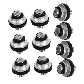 Cabilock Shock Absorbing Hard Disk Screws 10 Pack Mini Hardware Server Screws