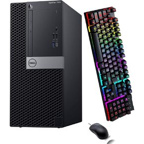Dell OptiPlex 7060 Mini Tower Computers Desktop Computer, Core i5-8500 3.0GHz, 16GB DDR4 RAM, 512GB SSD, HDMI, No DVD, Windows 11 Pro (Renewed)