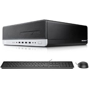 HP EliteDesk 800 G3 SFF Desktop PC Computer, Core i7-6700 Up to 4.0 GHz, 16GB DDR4 RAM, 512GB SSD, DisplayPort, RJ-45, WiFi, BT, Windows 11 Pro (Renewed)