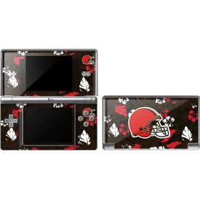 Skinit Decal Gaming Skin Compatible with DS Lite - Officially Licensed NFL Cleveland Browns Tropical Print Design