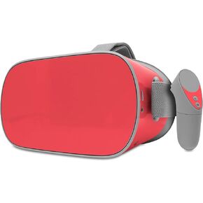 Decal Style Skin Wrap Compatible with Oculus Go Headset - Solids Collection Coral (Oculus NOT Included)