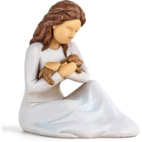 Boy and Dog Figurine Gift, Man and Puppy Dog Statue Memorial Friendship Collectible Hand Sculpted Loss of Dog Gifts for Dog Lovers (Joyful Friendship) in Kuwait