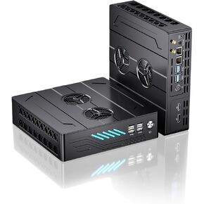 Thdeukoty Mini Gaming Pc i9-12900F(8C/16T, Up to 5.1GHz) 32GB DDR5 1TB SSD, RTX3050 6GB, WIFI6E/BT5.3, RJ45 Port, Optical, 8K Dual Screen Display Mini Desktop Computer for Gaming/Design