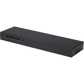 Qotom Mini PC Q730G5 CPU Celeron J4105 Quad Core 1.5 GHz 5X 2.5G LAN Ports Home Office Router Firewall - 16GB RAM 512GB SSD